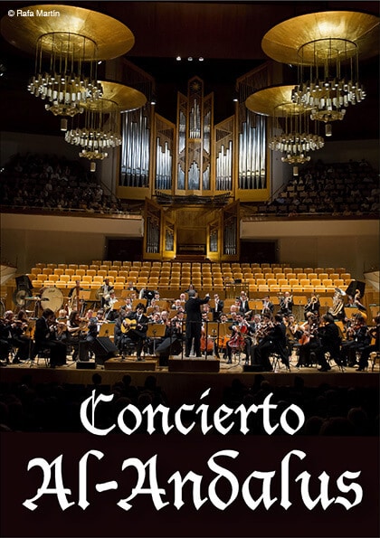Guitarrista Cañizares Concierto Al-Andalus con orquesta